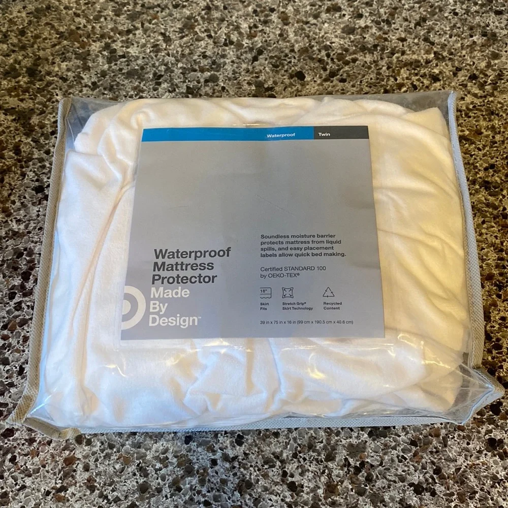 Target Made By Design Waterproof Mattress Protector NWT